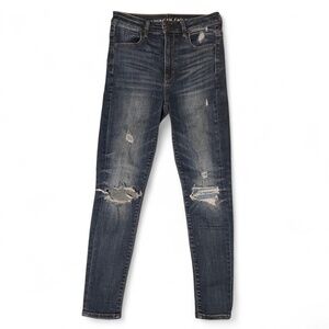 American Eagle ripped skinny jeans